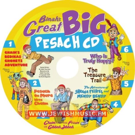 Binah Great BIG Pesach CD